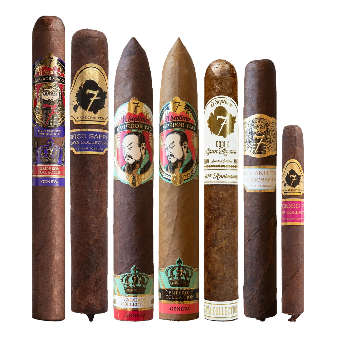 Cigar Inc. The Penthouse Sampler, at Cigar Inc, Woodland Hills, clean product view