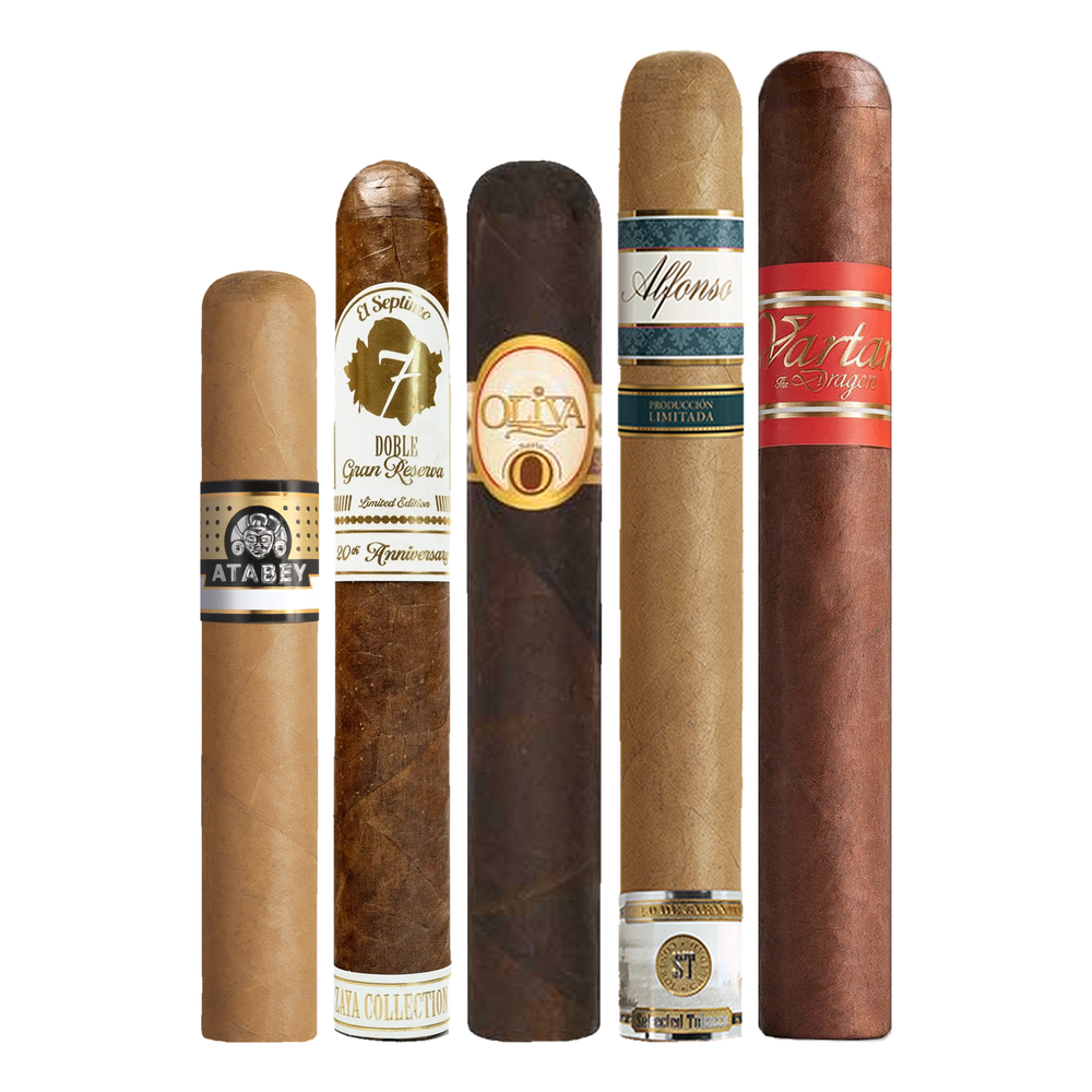 Cigar Inc. The Phantom Carriage Sampler, at Cigar Inc, Woodland Hills, clean product view