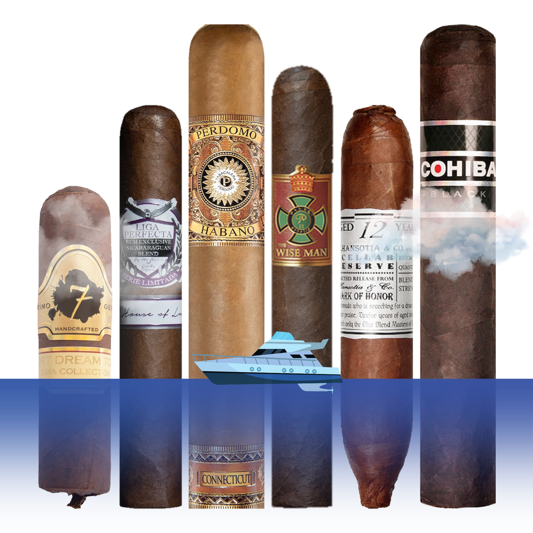 Cigar Inc. The Port and Starboard Sampler, at Cigar Inc, Woodland Hills
