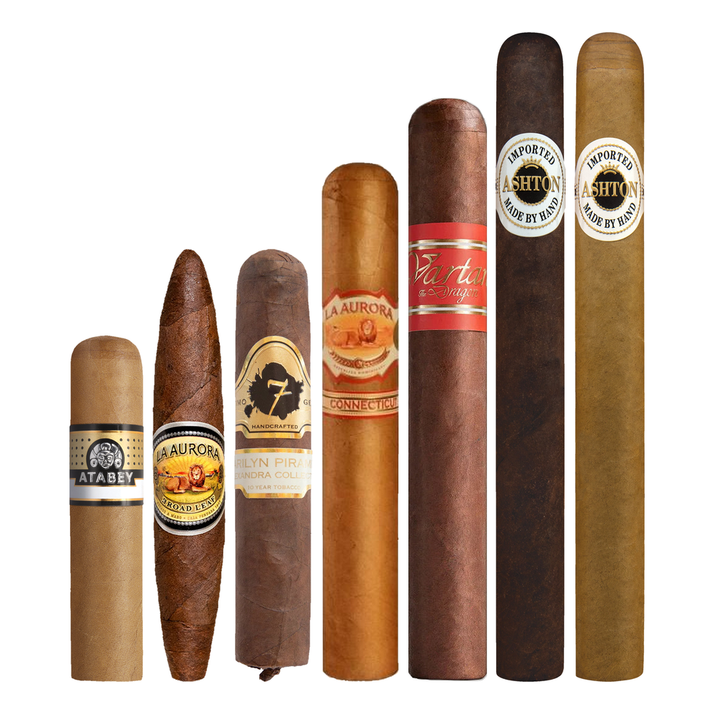 Cigar Inc. The Port of Call Sampler, at Cigar Inc, Woodland Hills, clean product view