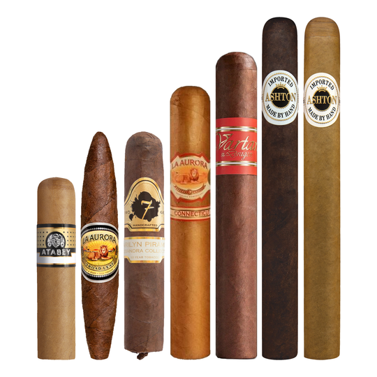 Cigar Inc. The Port of Call Sampler, at Cigar Inc, Woodland Hills, clean product view