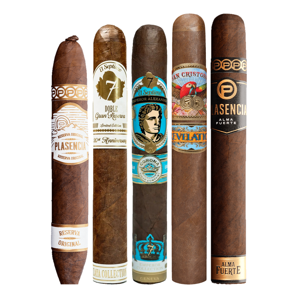 Cigar Inc. The Quarterdeck Sampler, at Cigar Inc, Woodland Hills, clean product view