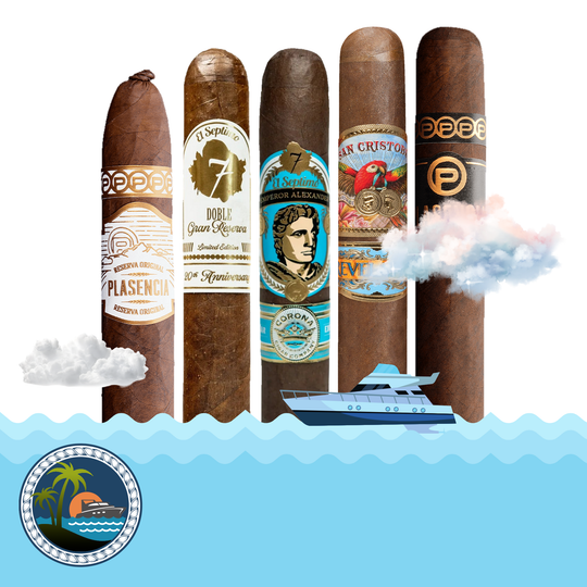 Cigar Inc. The Quarterdeck Sampler, at Cigar Inc, Woodland Hills
