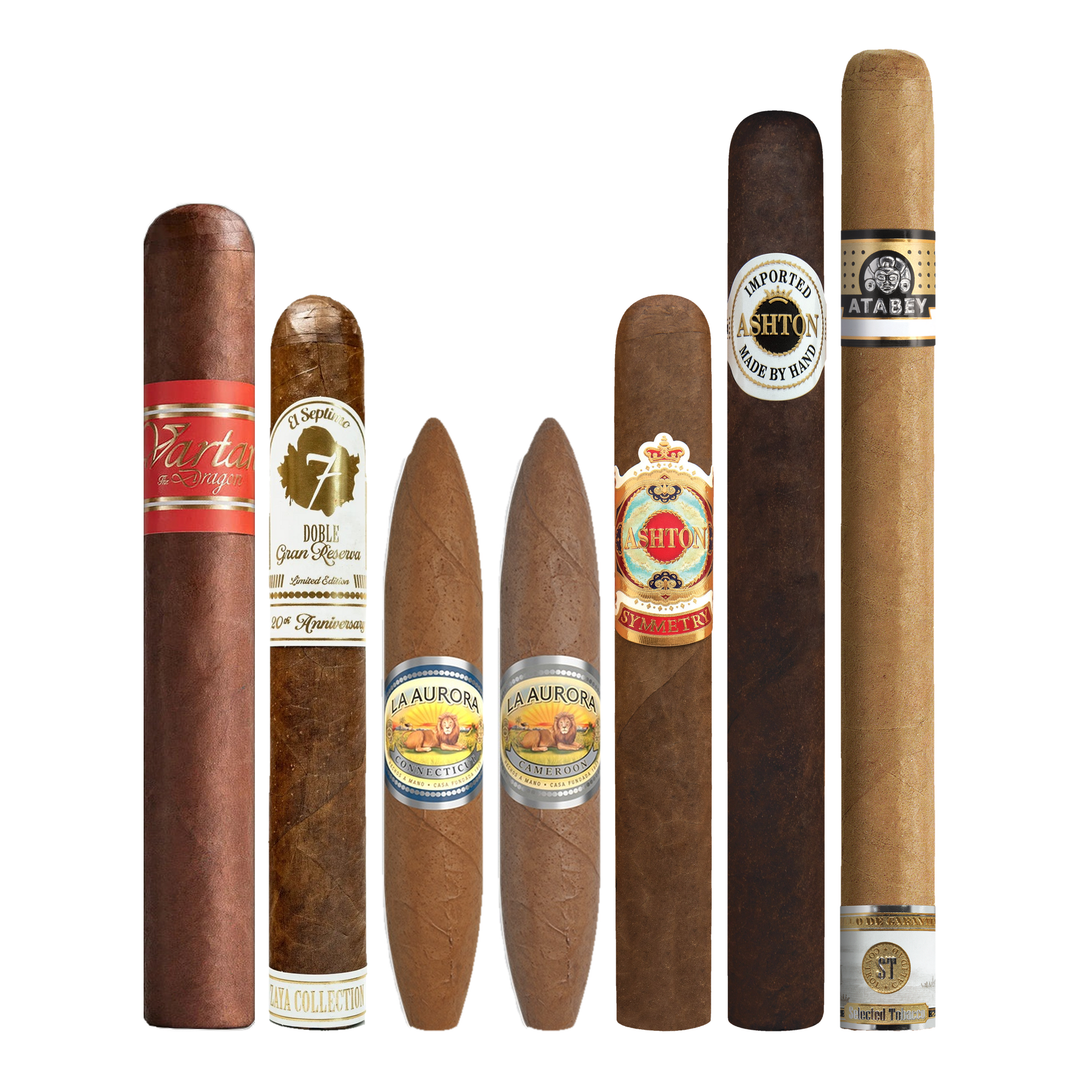 Cigar Inc. The Quick Turn Sampler, at Cigar Inc, Woodland Hills, clean product view