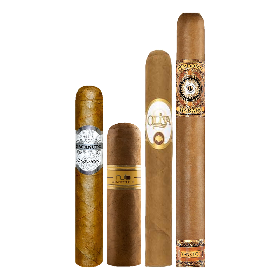 Cigar Inc. The Quiet Hour Mild to Medium Strength Sampler, at Cigar Inc, Woodland Hills