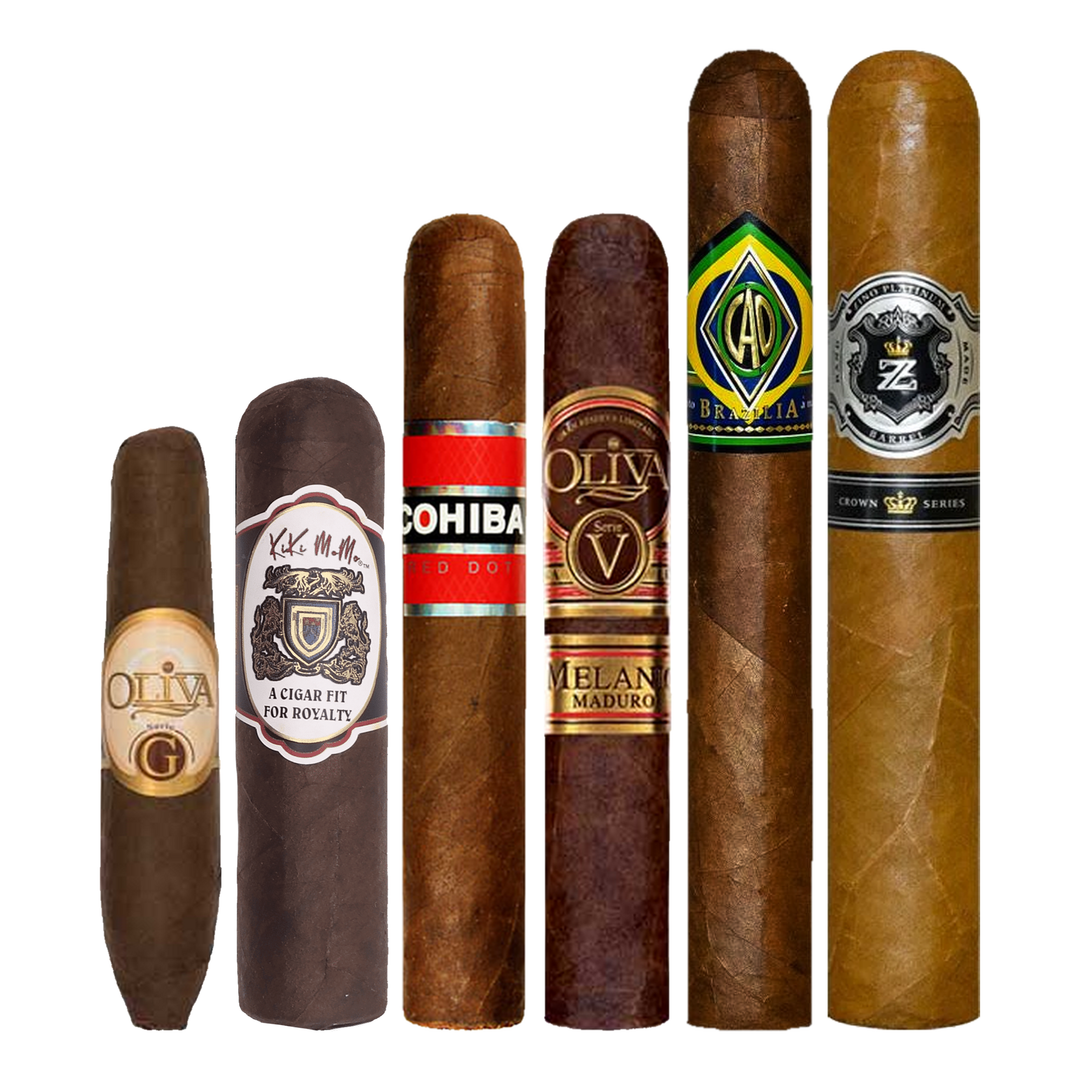 Cigar Inc. The Raven's Watch Sampler, at Cigar Inc, Woodland Hills, clean product view
