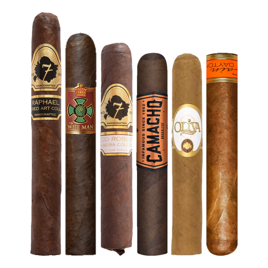 Cigar Inc. The Reaper Robustos Sampler, at Cigar Inc, Woodland Hills, clean product view