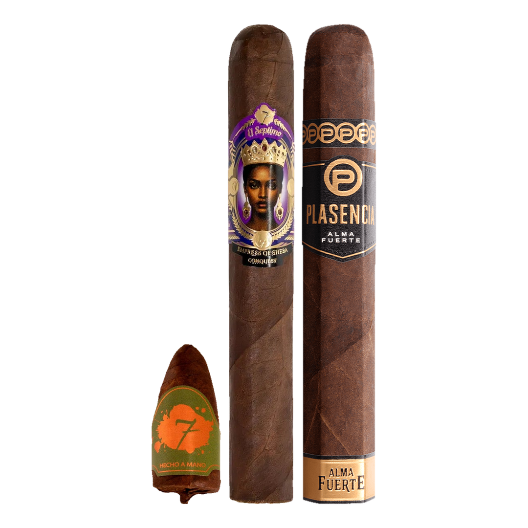 Cigar Inc. The Reception Sampler, at Cigar Inc, Woodland Hills, clean product view