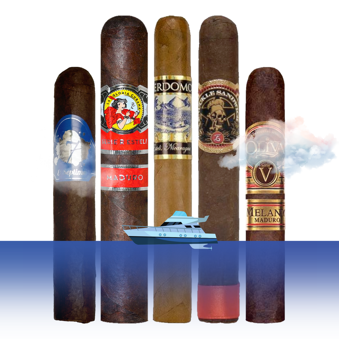 Cigar Inc. The Reef Break Sampler, at Cigar Inc, Woodland Hills