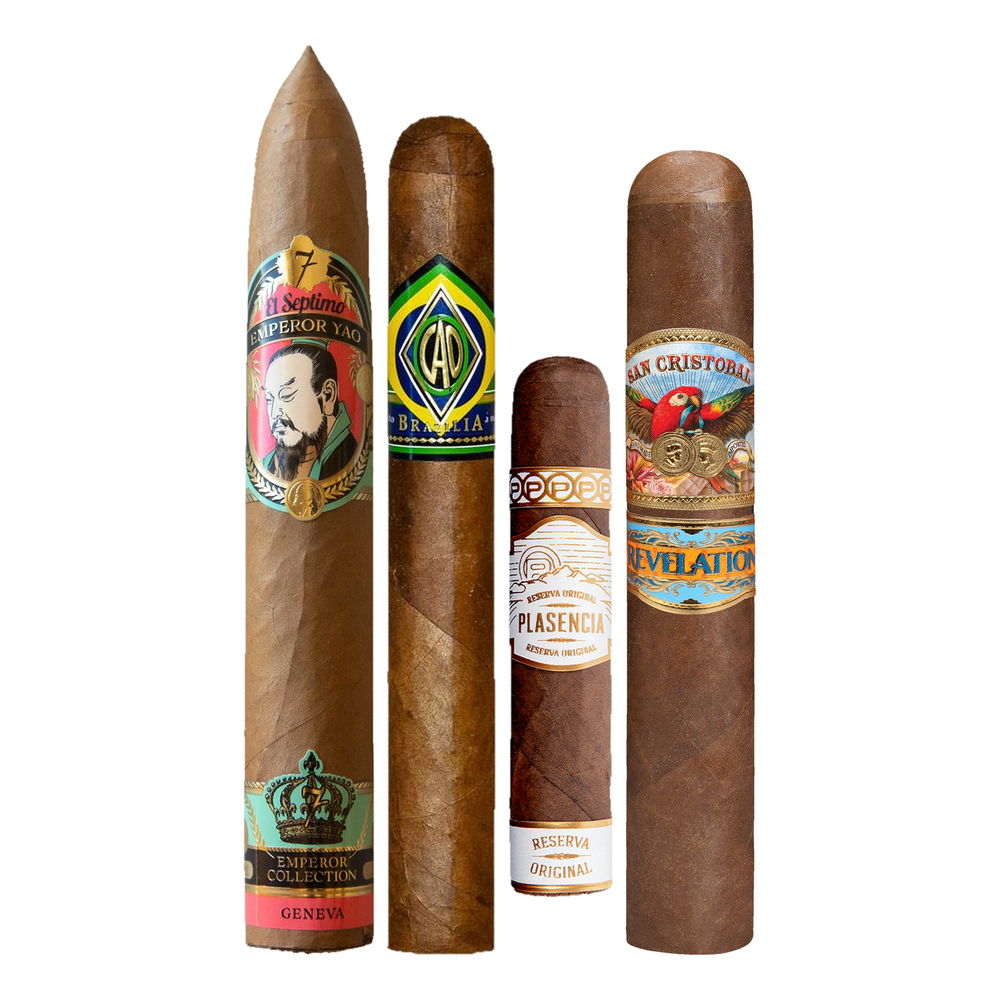 Cigar Inc. The Regatta Sampler, at Cigar Inc, Woodland Hills, clean product view