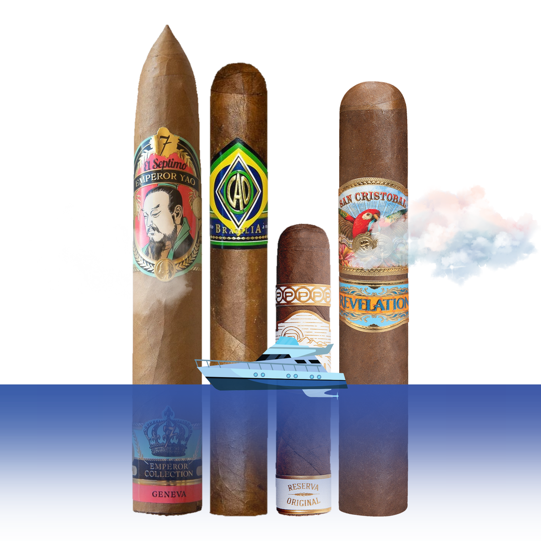 Cigar Inc. The Regatta Sampler, at Cigar Inc, Woodland Hills