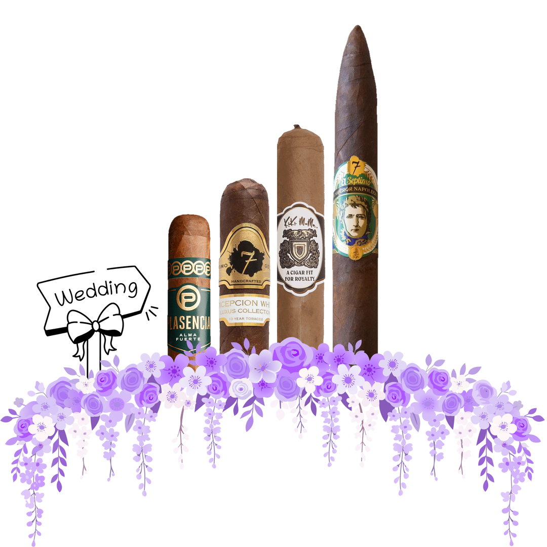 Cigar Inc. The Rehearsal Dinner Sampler, at Cigar Inc, Woodland Hills