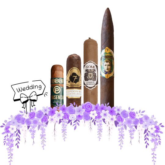 Cigar Inc. The Rehearsal Dinner Sampler, at Cigar Inc, Woodland Hills