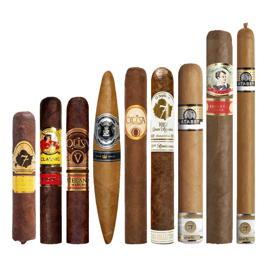 Cigar Inc. The Restless Spirits Sampler, at Cigar Inc, Woodland Hills, clean product view