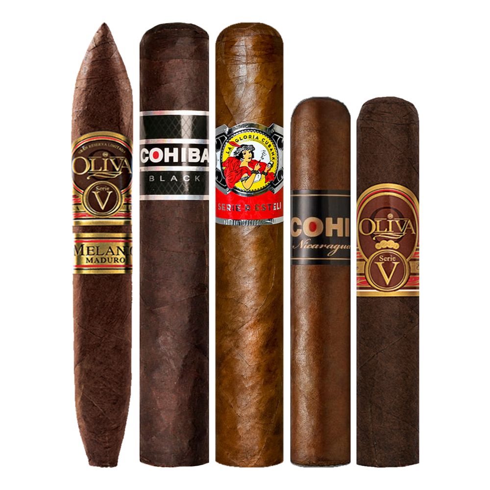 Cigar Inc. The Retainer Sampler, at Cigar Inc, Woodland Hills, clean product view