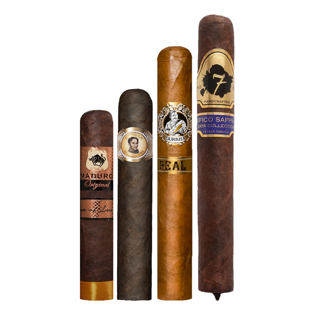 Cigar Inc. The Ring Bearer Sampler, at Cigar Inc, Woodland Hills, clean product view