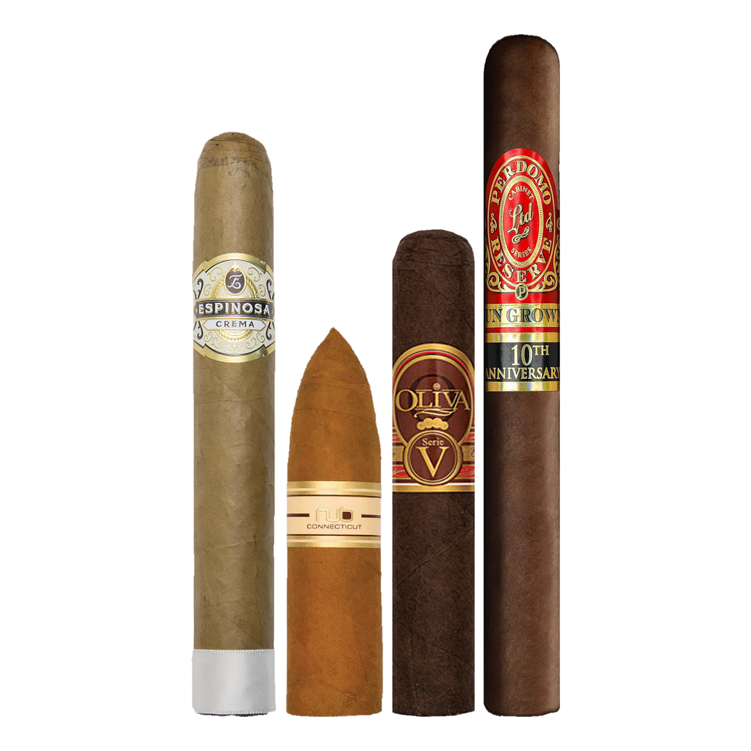 Cigar Inc. The Rolling Floor Rolled in Nicaragua Sampler, at Cigar Inc, Woodland Hills