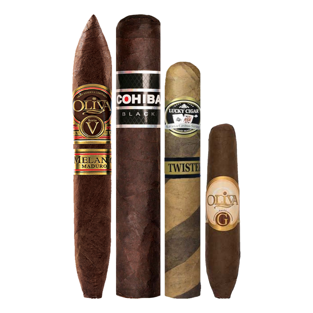 Cigar Inc. The Roundtable Sampler, at Cigar Inc, Woodland Hills, clean product view