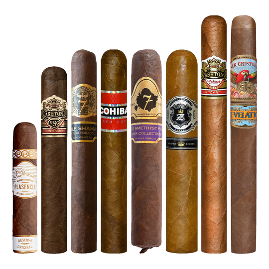Cigar Inc. The Safe Harbor Sampler, at Cigar Inc, Woodland Hills, clean product view