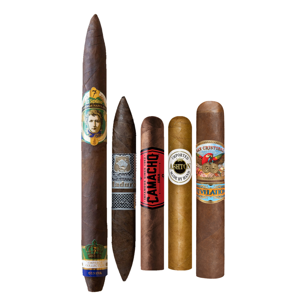 Cigar Inc. The Salt Air Sampler, at Cigar Inc, Woodland Hills, clean product view