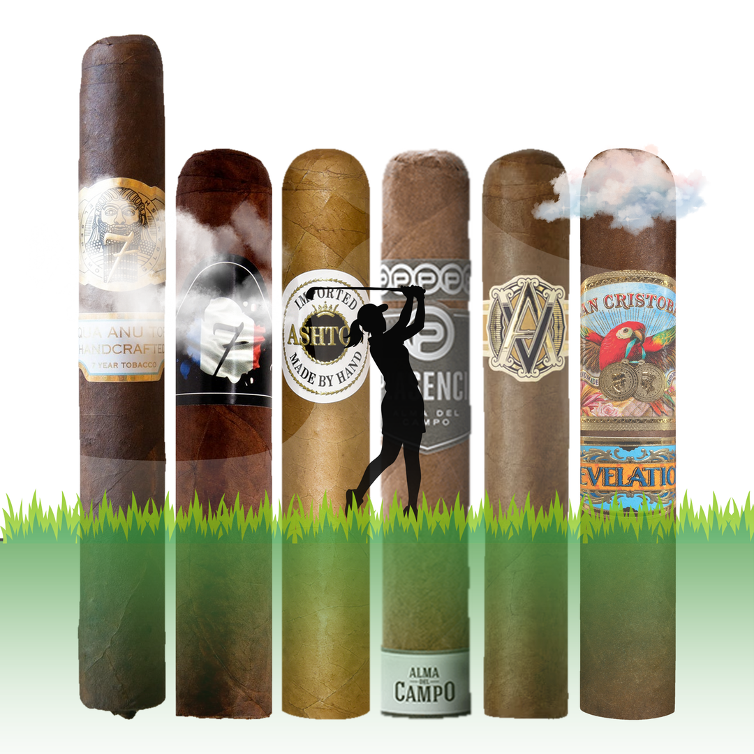 Cigar Inc. The Scramble Six Sampler, at Cigar Inc, Woodland Hills