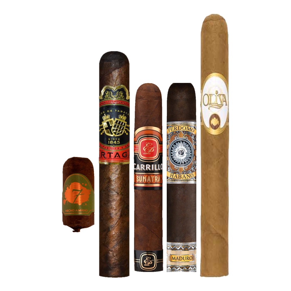 Cigar Inc. The Sea Breeze Sampler, at Cigar Inc, Woodland Hills, clean product view