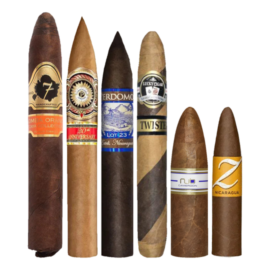 Cigar Inc. The Shape Shifter Sampler, at Cigar Inc, Woodland Hills, clean product view