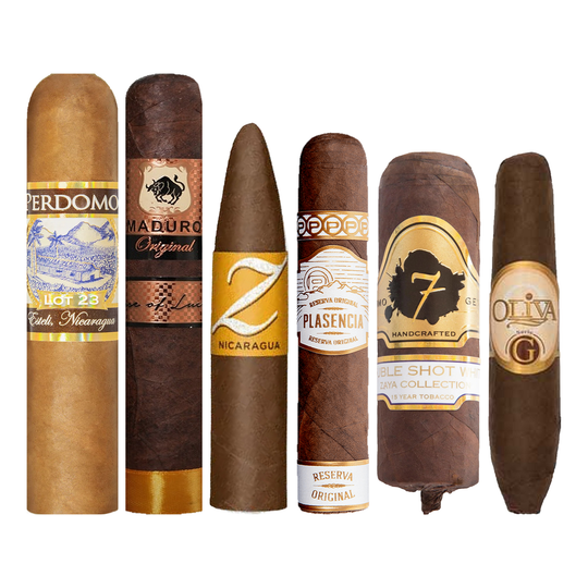 Cigar Inc. The Short and Sweet Scares Sampler, at Cigar Inc, Woodland Hills, clean product view