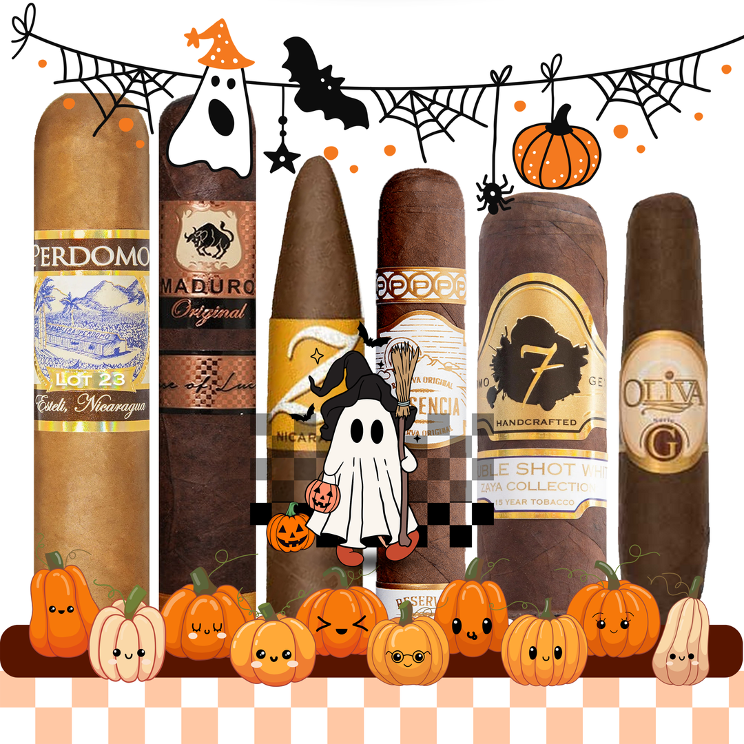 Cigar Inc. The Short and Sweet Scares Sampler, at Cigar Inc, Woodland Hills