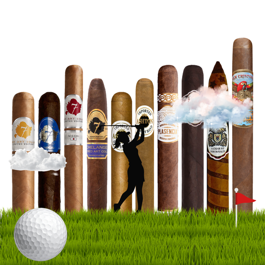 Cigar Inc. The Shotgun Start Ten Sampler, at Cigar Inc, Woodland Hills
