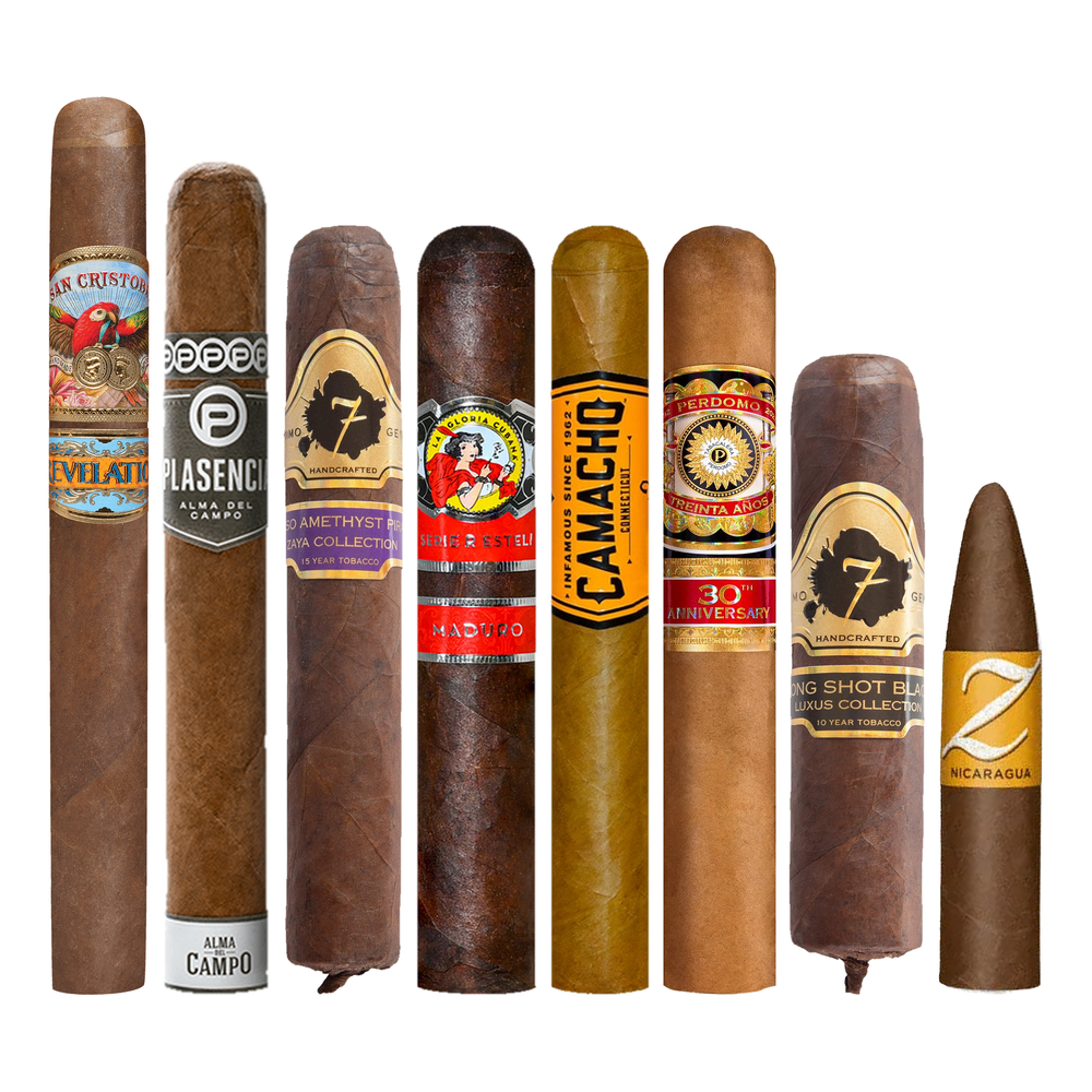 Cigar Inc. The Signed and Sealed Sampler, at Cigar Inc, Woodland Hills, clean product view