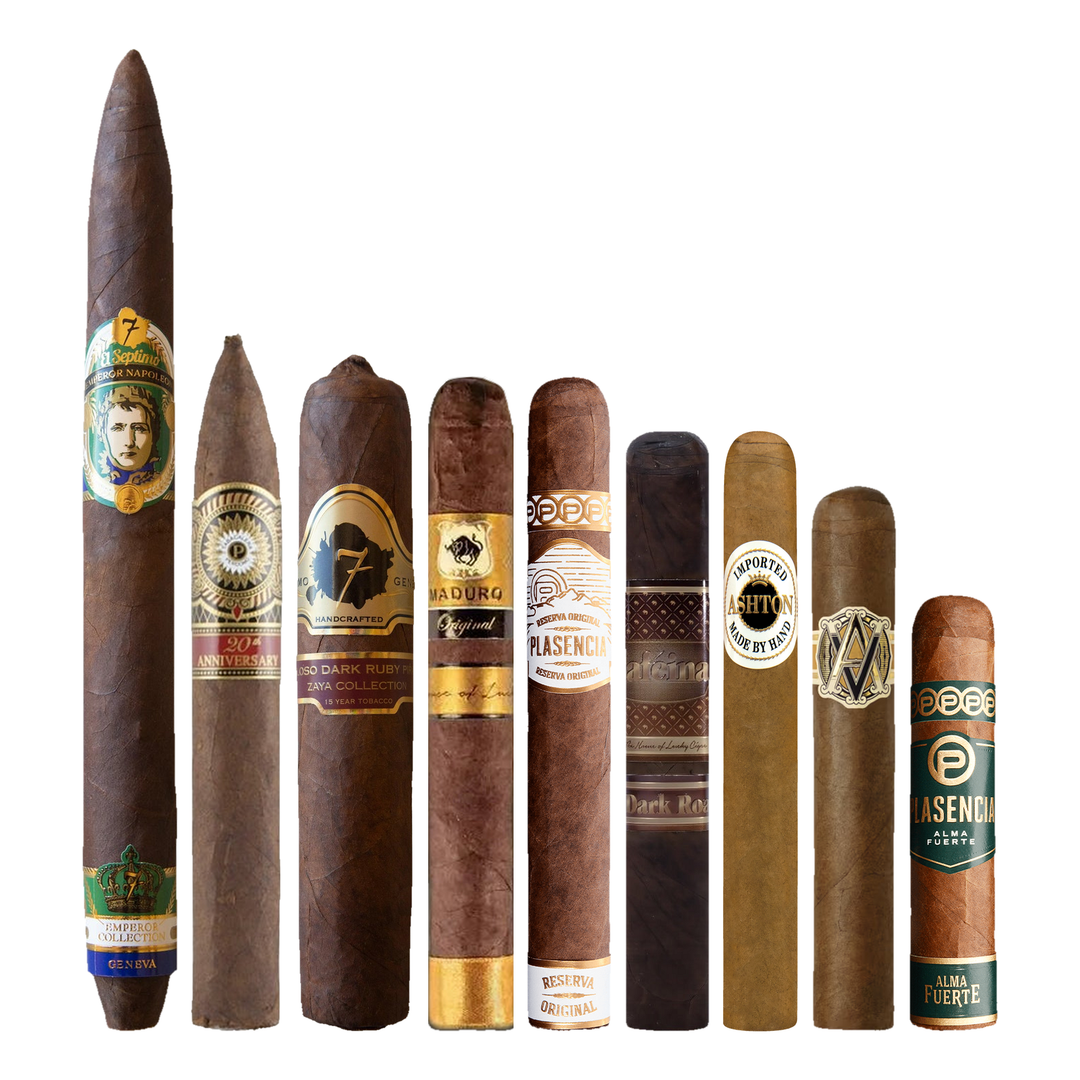 Cigar Inc. The Sold Sign Sampler, at Cigar Inc, Woodland Hills, clean product view