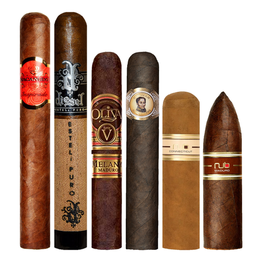 Cigar Inc. The Staff Appreciation Sampler, at Cigar Inc, Woodland Hills, clean product view