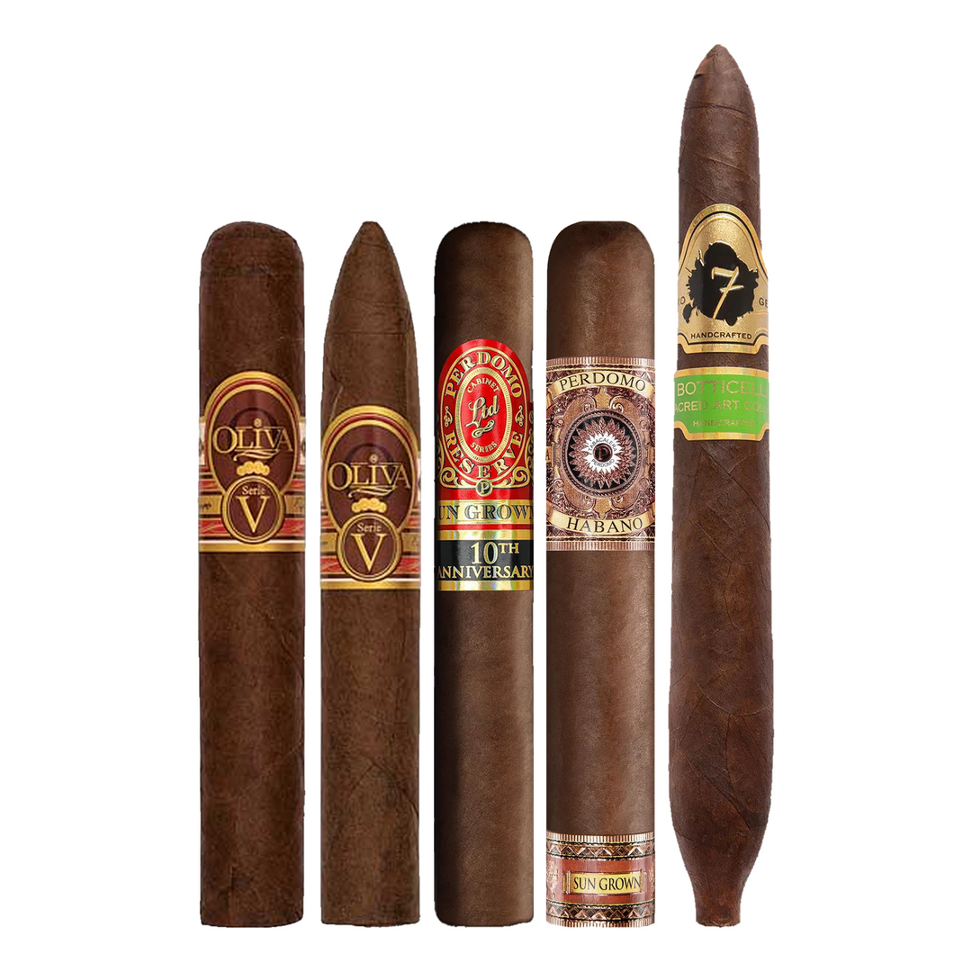 Cigar Inc. The Sun Grown Harvest Sampler, at Cigar Inc, Woodland Hills
