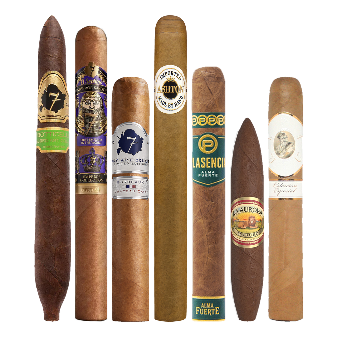 Cigar Inc. The Sunday Bag Sampler, at Cigar Inc, Woodland Hills, clean product view