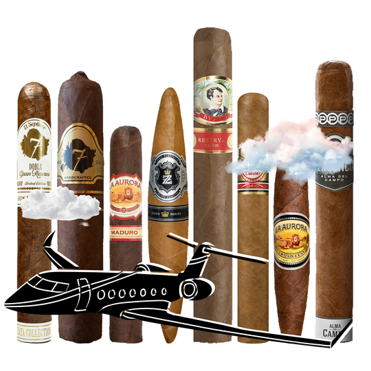 Cigar Inc. The Sunrise Departure Sampler, at Cigar Inc, Woodland Hills