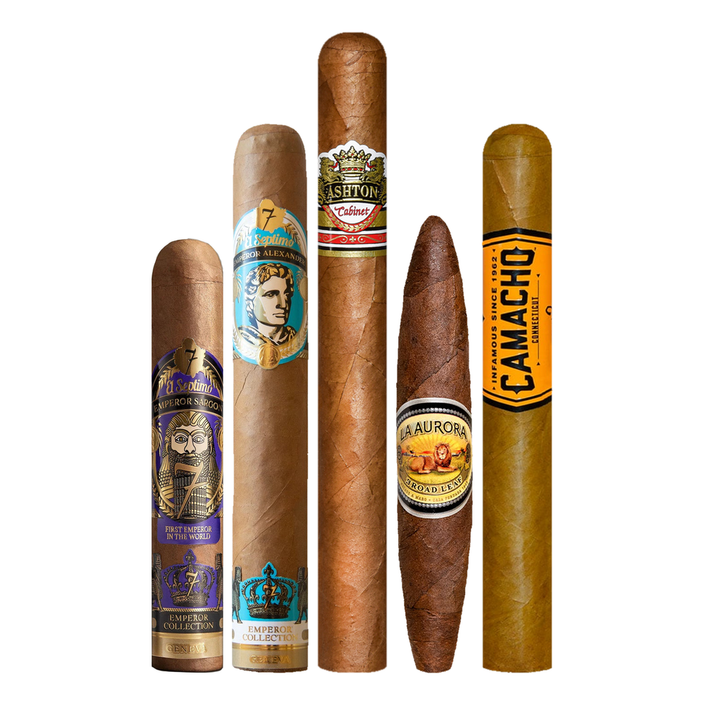 Cigar Inc. The Sunrise Round Sampler, at Cigar Inc, Woodland Hills, clean product view