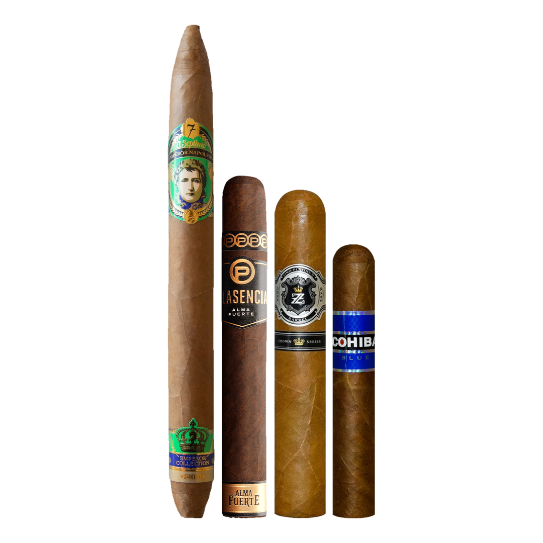Cigar Inc. The Tailwind Sampler, at Cigar Inc, Woodland Hills, clean product view