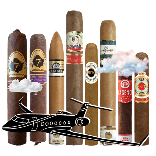Cigar Inc. The Tarmac Sampler, at Cigar Inc, Woodland Hills