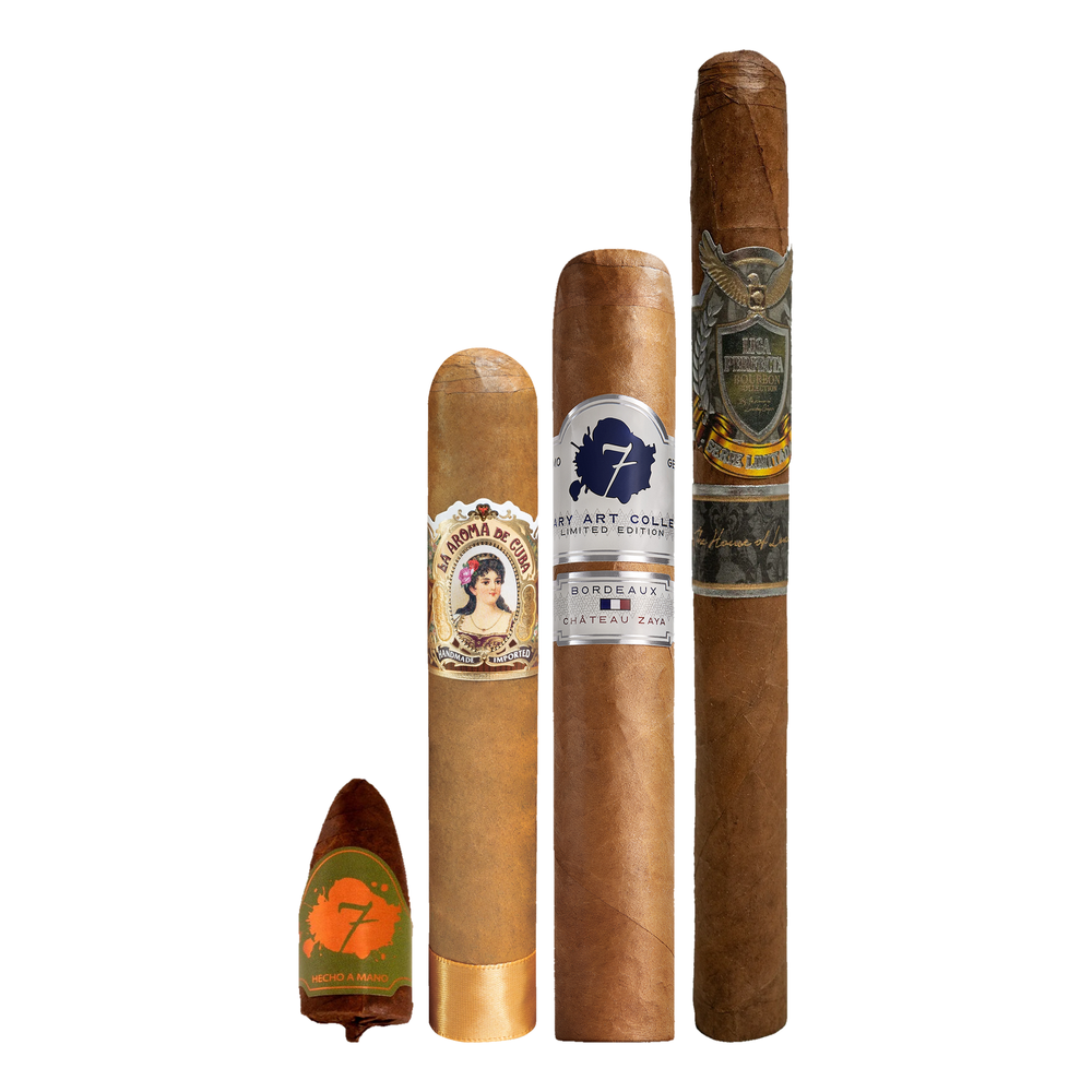 Cigar Inc. The Toast Sampler, at Cigar Inc, Woodland Hills, clean product view