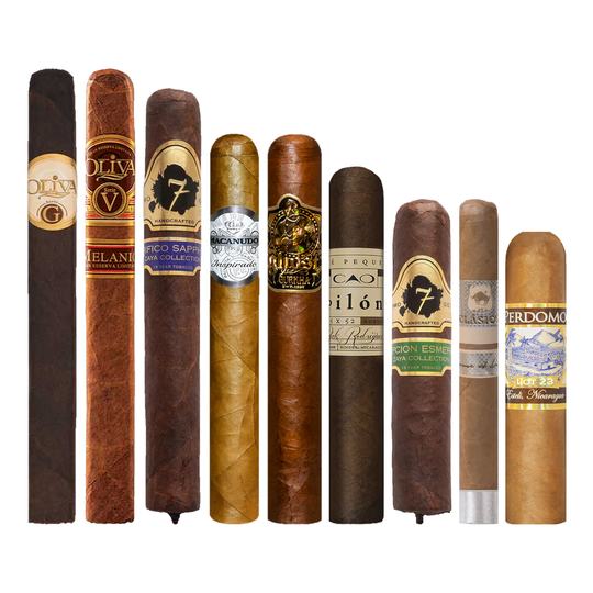 Cigar Inc. The Top Producer Sampler, at Cigar Inc, Woodland Hills, clean product view