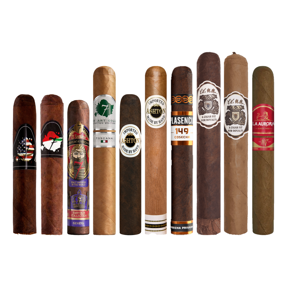 Cigar Inc. The Tournament Ten Sampler, at Cigar Inc, Woodland Hills, clean product view