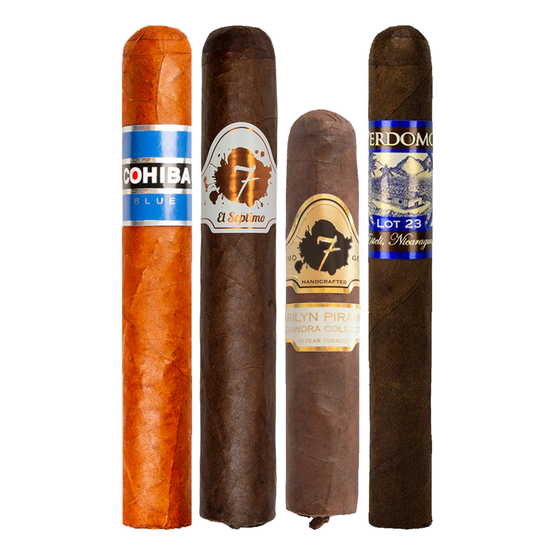 Cigar Inc. The True North Medium Strength Sampler, at Cigar Inc, Woodland Hills