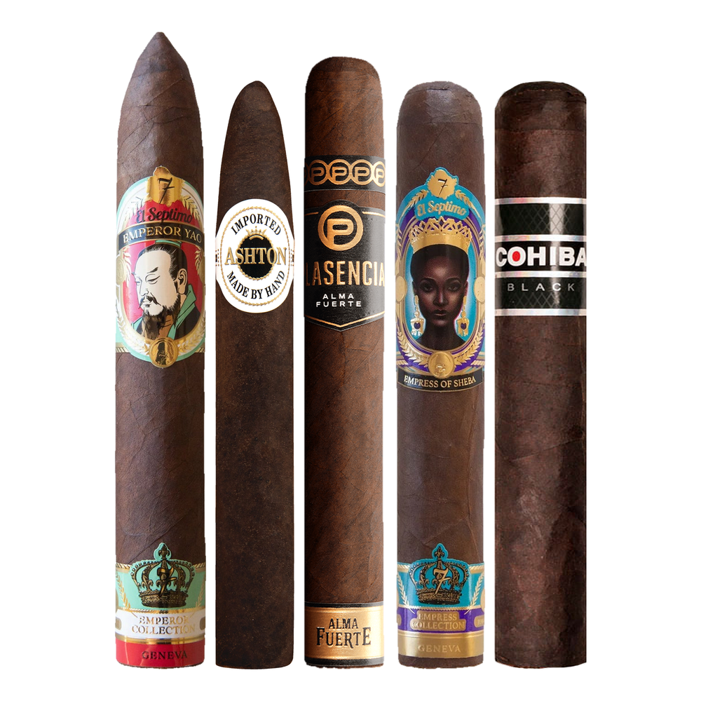Cigar Inc. The Twilight Nine Sampler, at Cigar Inc, Woodland Hills, clean product view