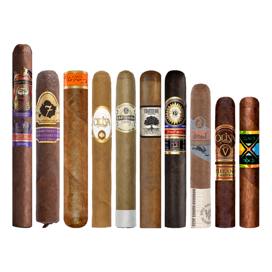 Cigar Inc. The Under Contract Sampler, at Cigar Inc, Woodland Hills, clean product view
