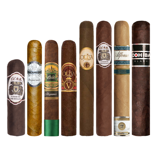 Cigar Inc. The Veil of Night Sampler, at Cigar Inc, Woodland Hills, clean product view