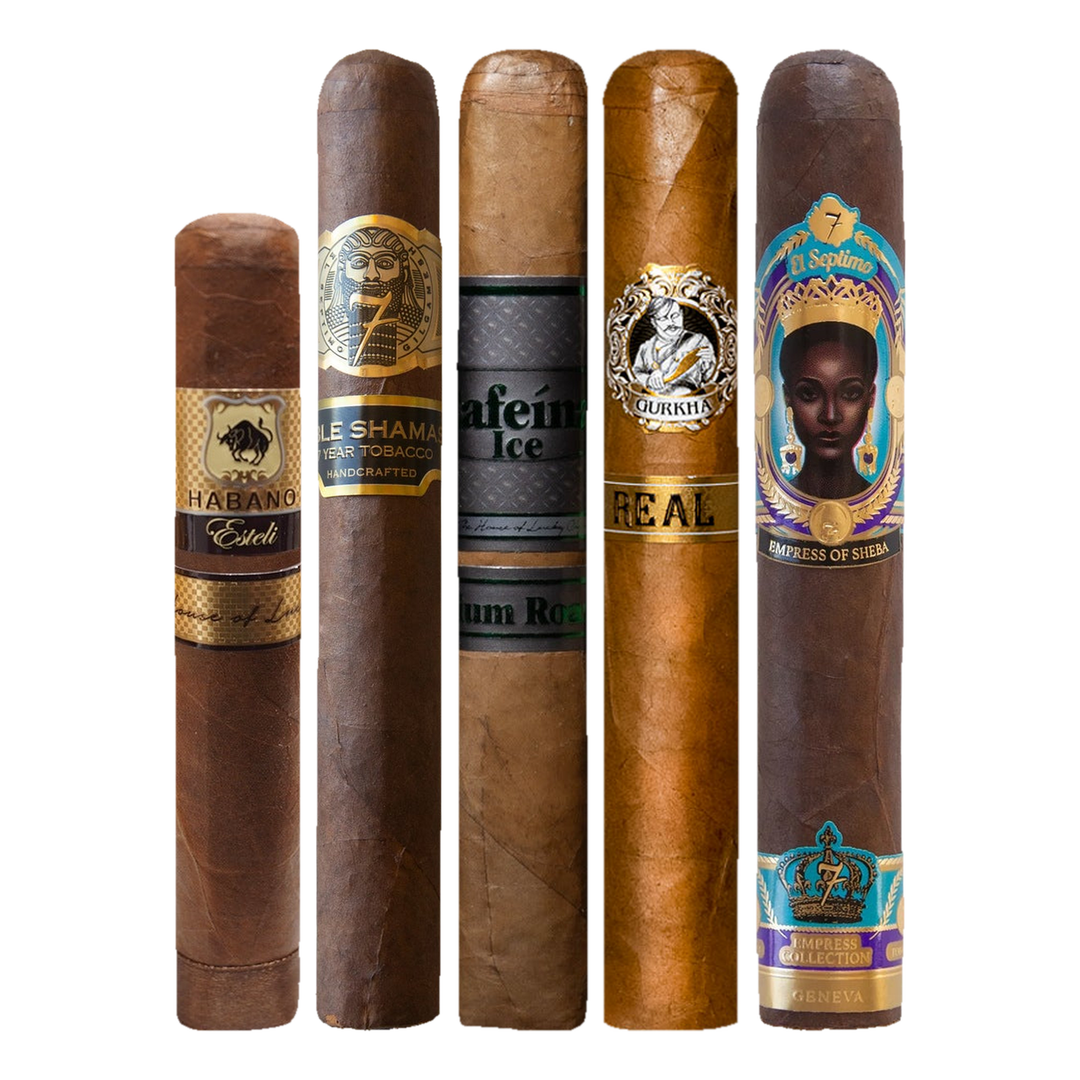 Cigar Inc. The Vows Sampler, at Cigar Inc, Woodland Hills, clean product view