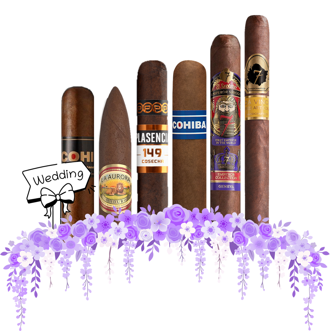 Cigar Inc. The Wedding Party Sampler, at Cigar Inc, Woodland Hills