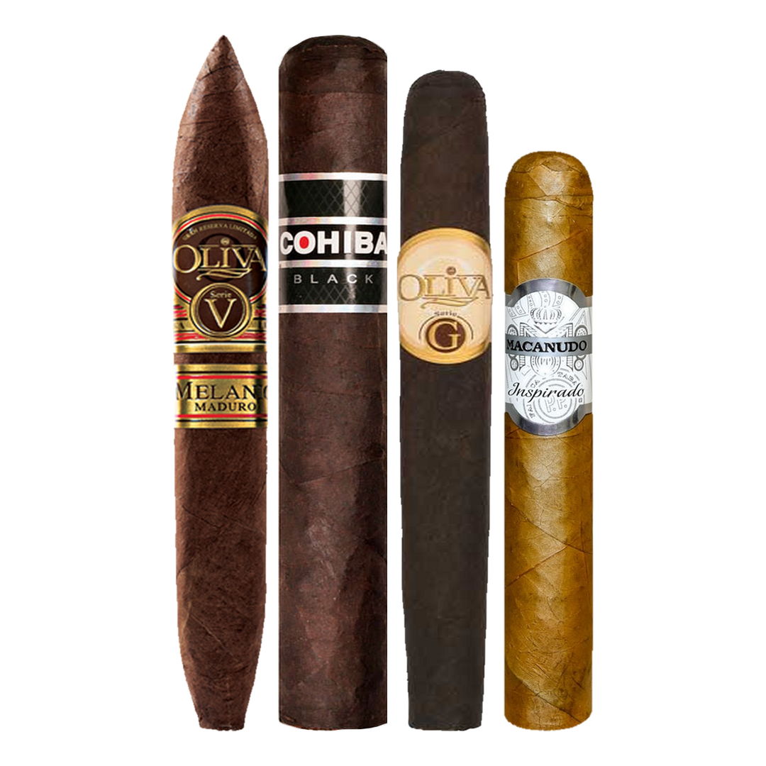 Cigar Inc. The Welcome Aboard Sampler, at Cigar Inc, Woodland Hills, clean product view