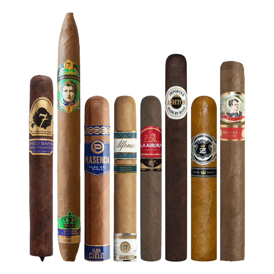 Cigar Inc. The Window Seat Sampler, at Cigar Inc, Woodland Hills, clean product view